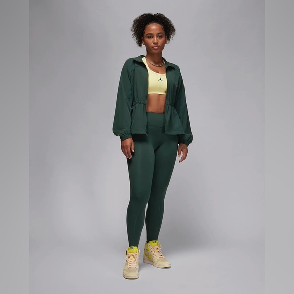 NWT Jordan Sport Tight Fit Tech Leggings XXL Midnight Green/Sky J Teal/Black - Picture 4 of 10